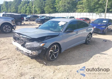 2022 Honda Accord Sport Special Edition из США, поврежденный, VIN 1HGCV1F4XNA092106